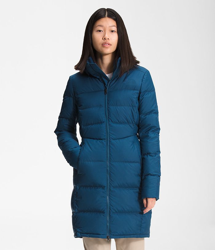 Parka The North Face Mujer Azules Metropolis 43610LDJG